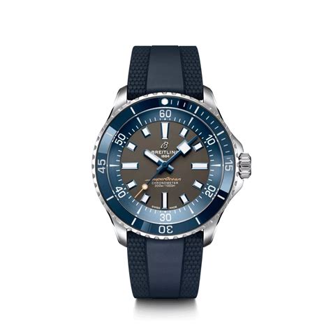 breitling superocean blue danube|breitling superocean automatic 42 strap.